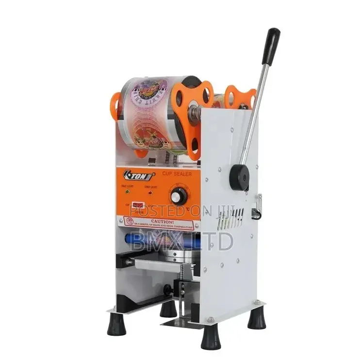 Commercial-Grade Cup Sealer–Perfect for Bubble Tea,Smoothies