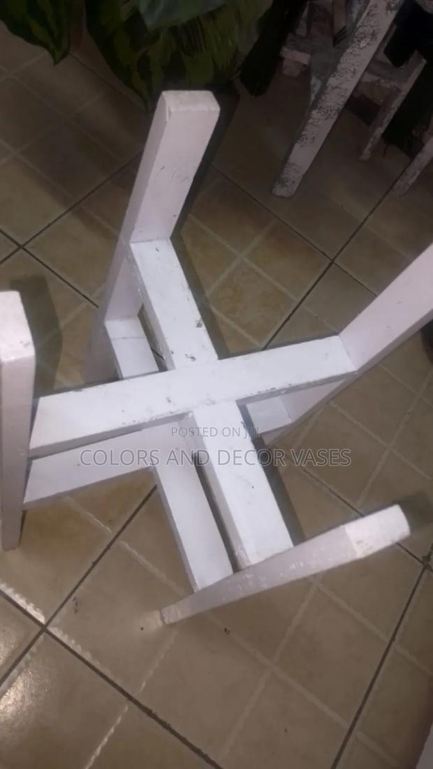 White Plain Stools - thumbnail 2