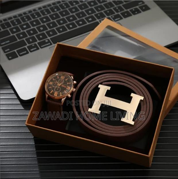 Watch and Belt Men Gift Set - thumbnail 2
