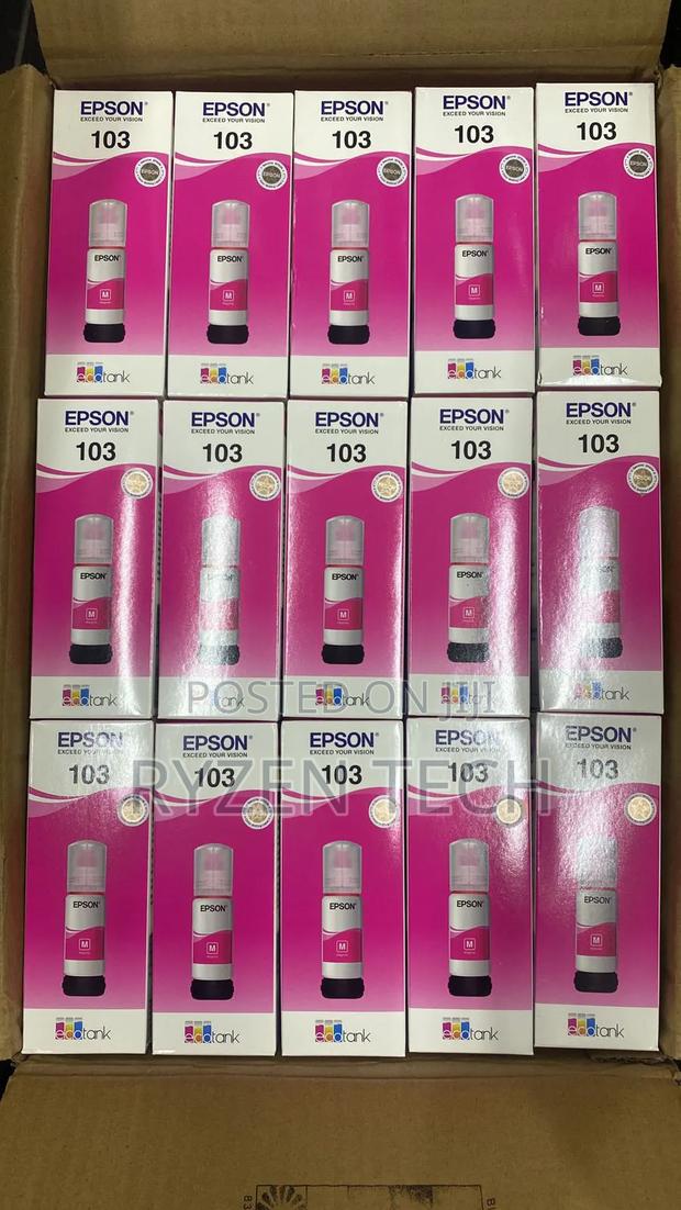 Epson 108 Magenta Original Inks Bottle in Nairobi