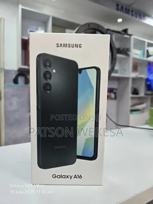 New Samsung Galaxy A16 128 GB Black