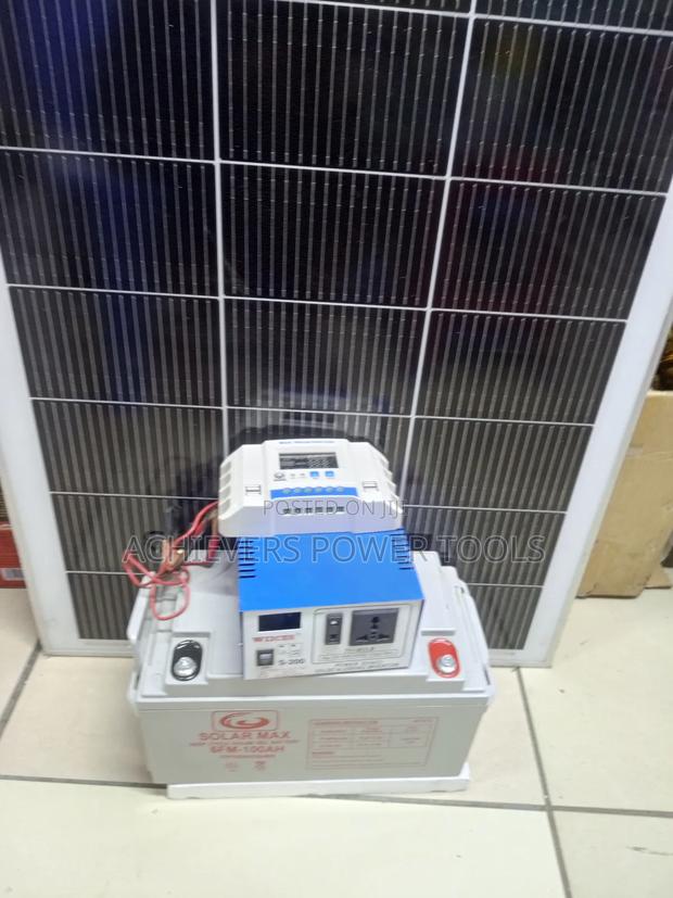 300watts+100ahbattery Solar Kit
