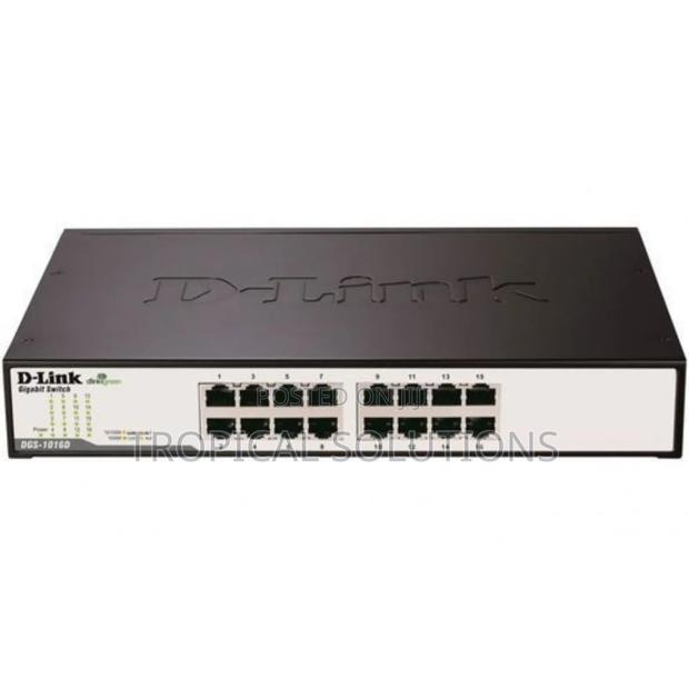 D-Link DGS-1016d/B 16port /100/1000base-T Unmanaged Switch