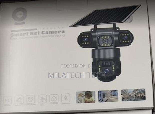 4g Simcard Solar V380 Tripple Lens Solar Powered