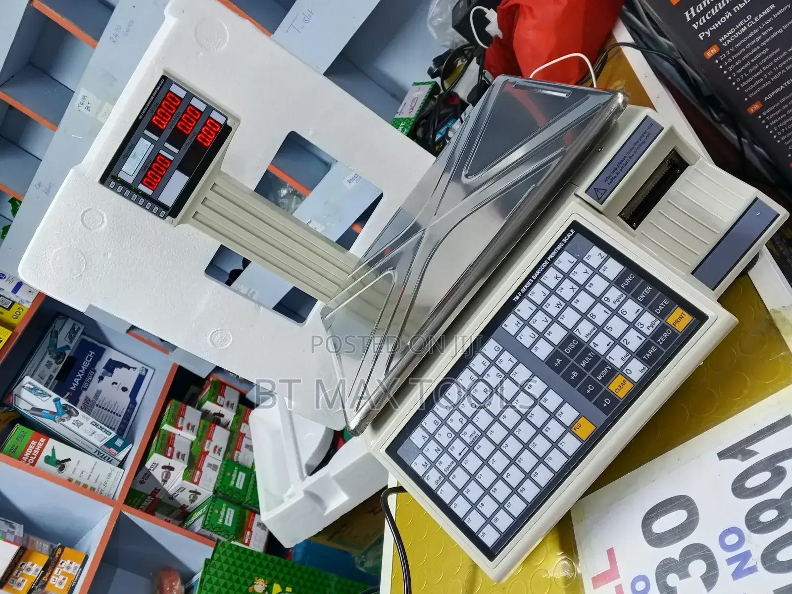 Commercial Weighing Scale With Barcode Printer