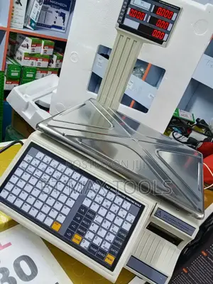 Commercial Weighing Scale With Barcode Printer
