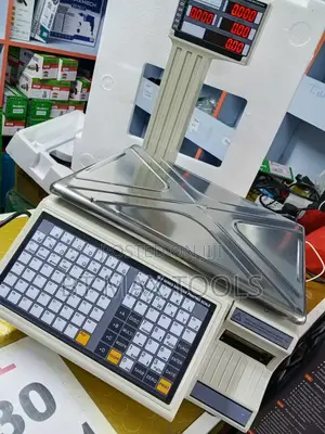 Commercial Weighing Scale With Barcode Printer