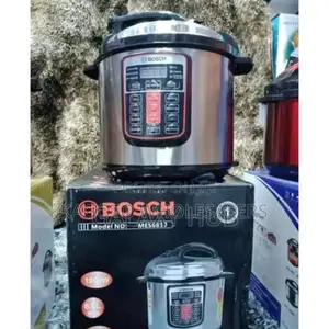 Silver- 6litres Bosch Electric Pressure Cooker