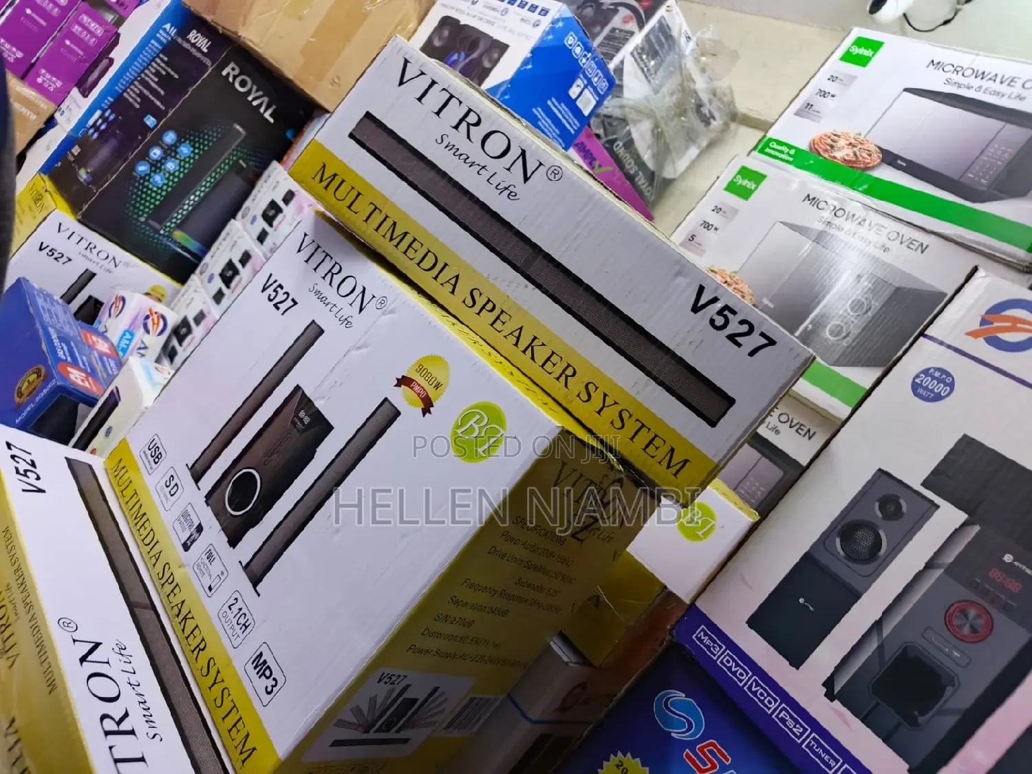 Vitron V527 - 2.1 Ch Multimedia Speaker Bt/Usb/Sd/Fm - 9000w