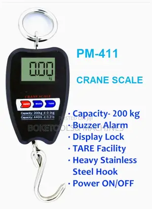 200kg Steel Hook Crane Scale
