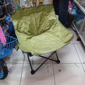 Black Legged Camping Chairs Foldable - thumbnail 2