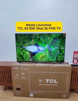 TCL 43" Qled Display Google Tv Hdr10+ HLG Aipq Chipset