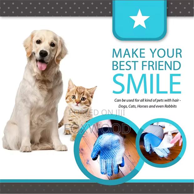 Pet Grooming Glove 1pc - thumbnail 4