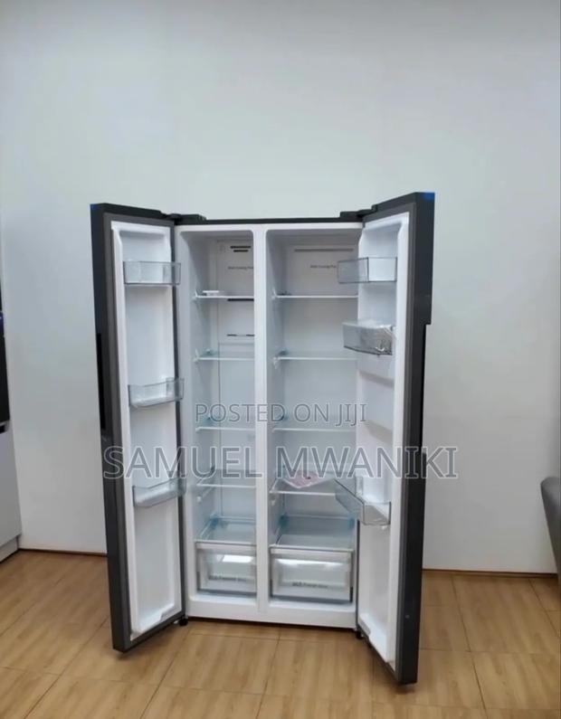 Syinix 460 Liters Side by Side Refrigerator No Frost - thumbnail 2
