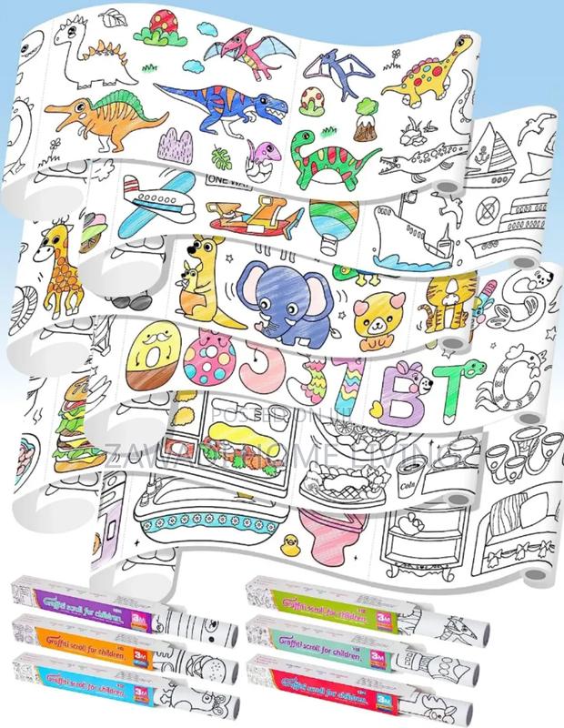 Kids Drawing Roll Colouring Paper - thumbnail 3