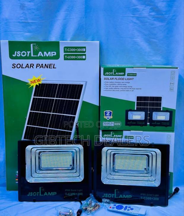 Jsot Solar Solar Floodlight 2in1
Tc-300+300watts