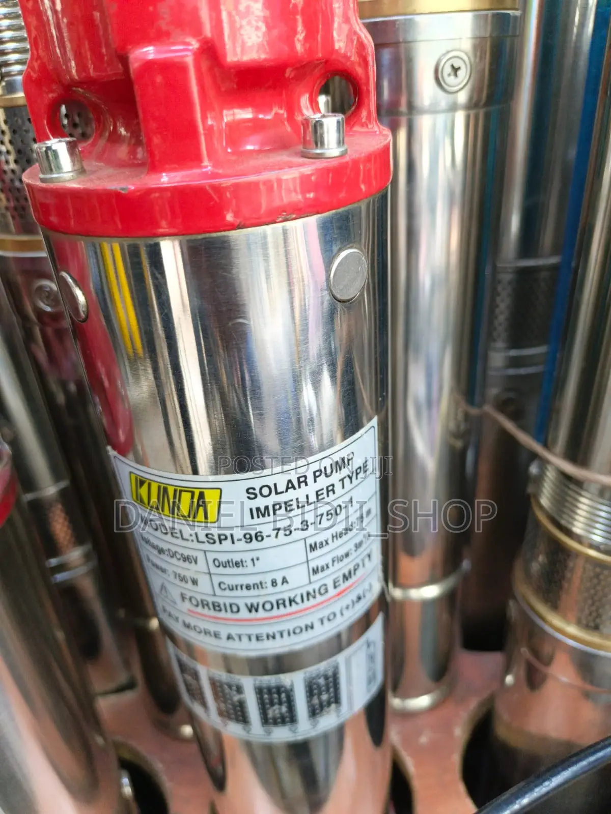75m 750w Submersible Pump