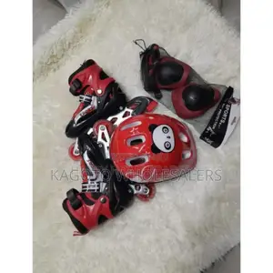 Kids Skates Shoes. Complete Set Skates Shoes