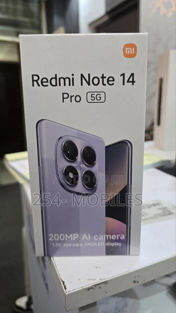 New Xiaomi Redmi Note 14 Pro 5G 512 GB Black