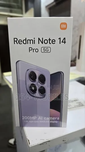 New Xiaomi Redmi Note 14 Pro 5G 512 GB Black