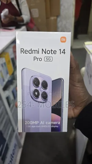 New Xiaomi Redmi Note 14 Pro 5G 512 GB Black