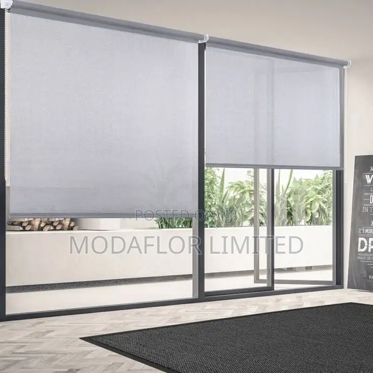 Elegant Sunscreen Roller Blinds for Windows