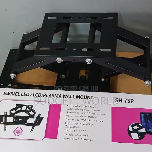 Articulating Floating Shelf Tv Bracket for Most 32-80 Inch