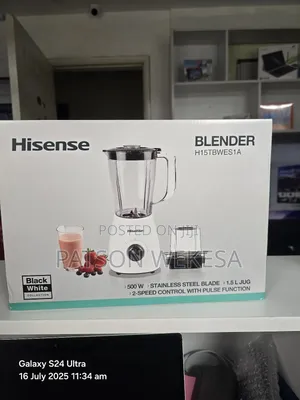 Hisense Blender H15tbwes1a 1.5l – Powerful 500w