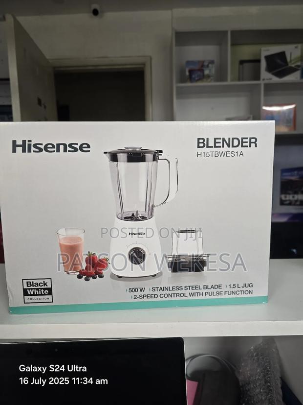 Hisense Blender H15tbwes1a 1.5l – Powerful 500w