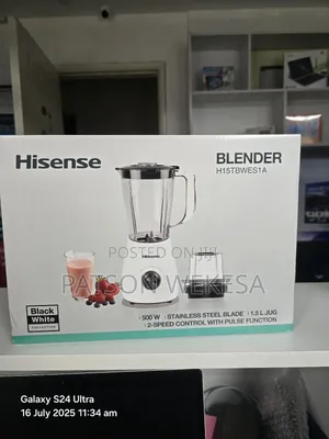 Hisense Blender H15tbwes1a 1.5l – Powerful 500w