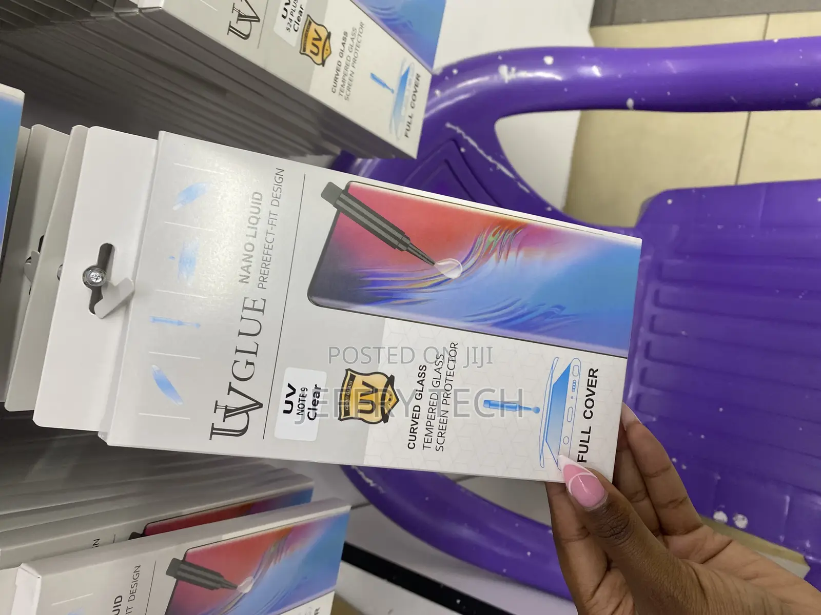 Rayon Uv Tempered Glass Screen Protector for Galaxy Note 9