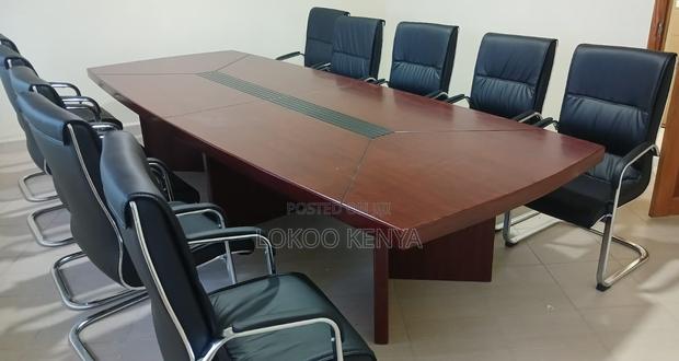 Office Table : Vision Wood Boardroom Table - thumbnail 2