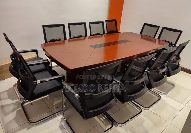 Office Table : Vision Wood Boardroom Table - thumbnail 3