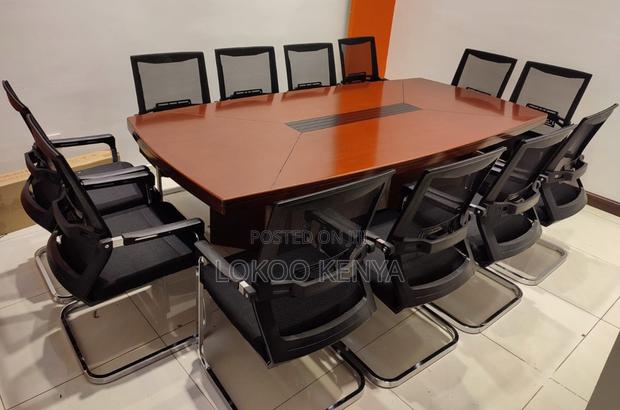 Office Table : Vision Wood Boardroom Table - thumbnail 5