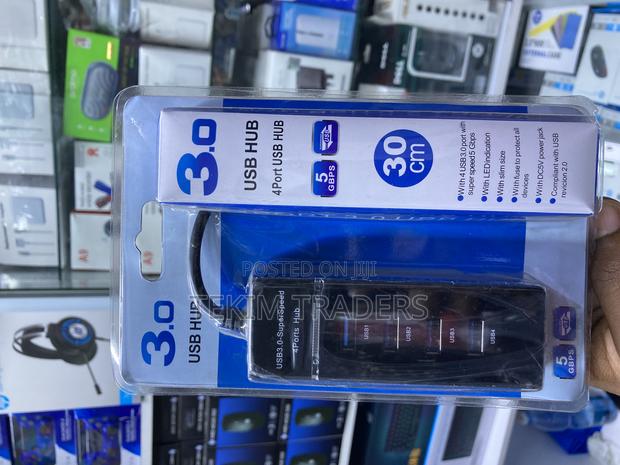 4 Port Usb Expander – Usb 3.0 With 30cm Cable