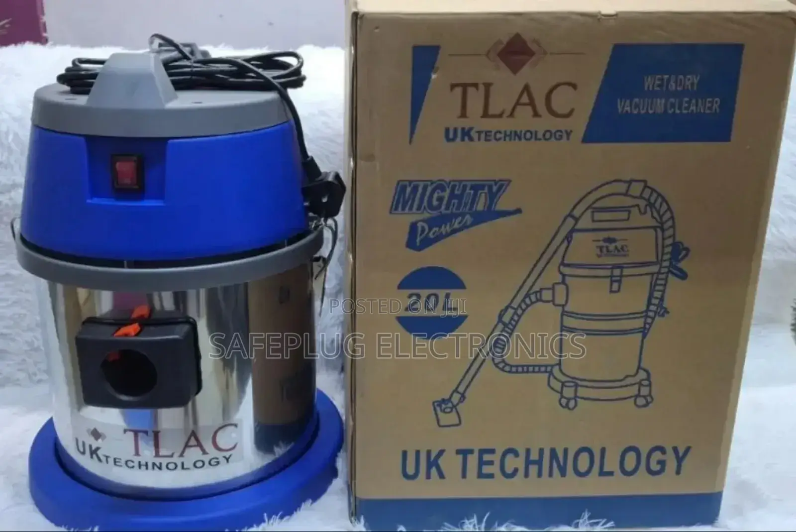 Tlac Wet and Dry Vacuum Cleaner 20 Liters, Dual Usage
