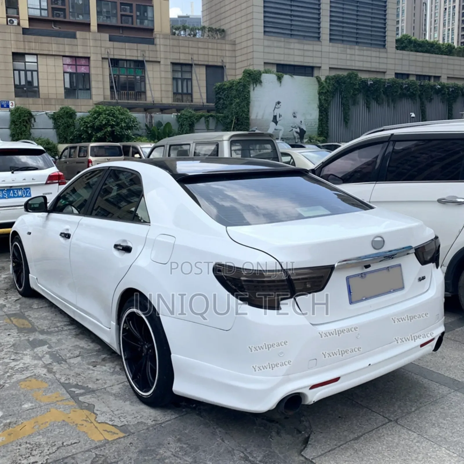 Mark X Roof Spoiler Matte/Gloss Black– Durable Sporty