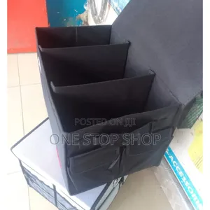 Mazda Black Foldable Boot Organizer With Car Logo