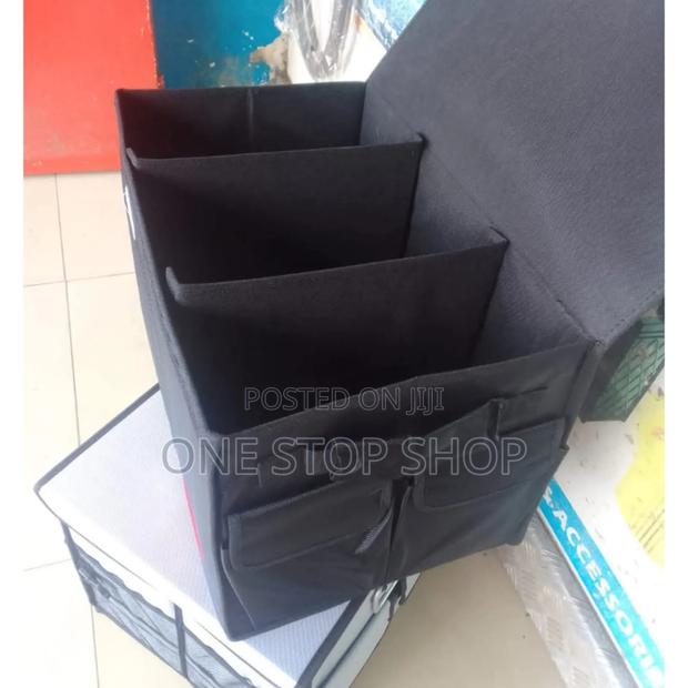 Mazda Black Foldable Boot Organizer With Car Logo - thumbnail 2