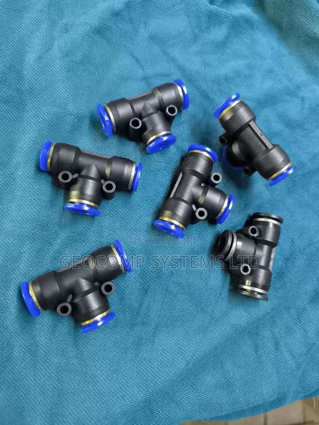 Pneumatic Tee Connectors 12mm - thumbnail 3