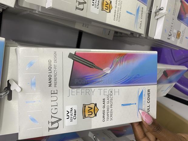 Imbzbk Screen Protector Tempered Glass Galaxy S23 Ultra - main view