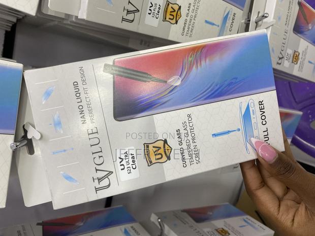 Imbzbk Screen Protector Tempered Glass Galaxy S23 Ultra - thumbnail 2