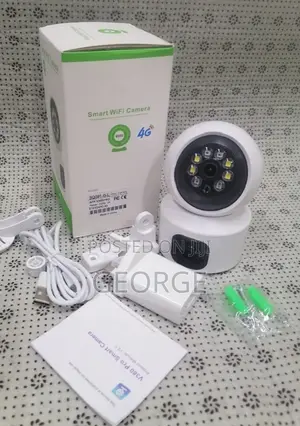 Baby Monitor Dual Lens Cam 4g Smart Camera With Audio