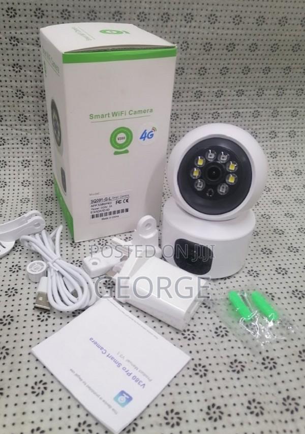 Baby Monitor Dual Lens Cam 4g Smart Camera With Audio