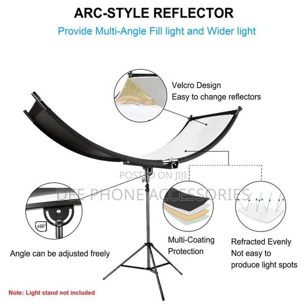 Curved Reflector Kit 60cmby180cm 4in1 - thumbnail 2