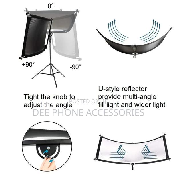 Curved Reflector Kit 60cmby180cm 4in1 - thumbnail 3