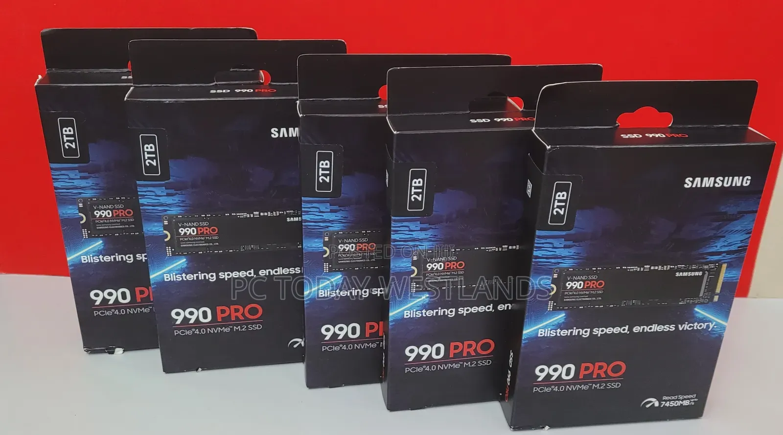 Samsung 990 Pro 2tb Nvme Pcie 4.0 M.2 2280 (Mz-V9p2t0b/Am)