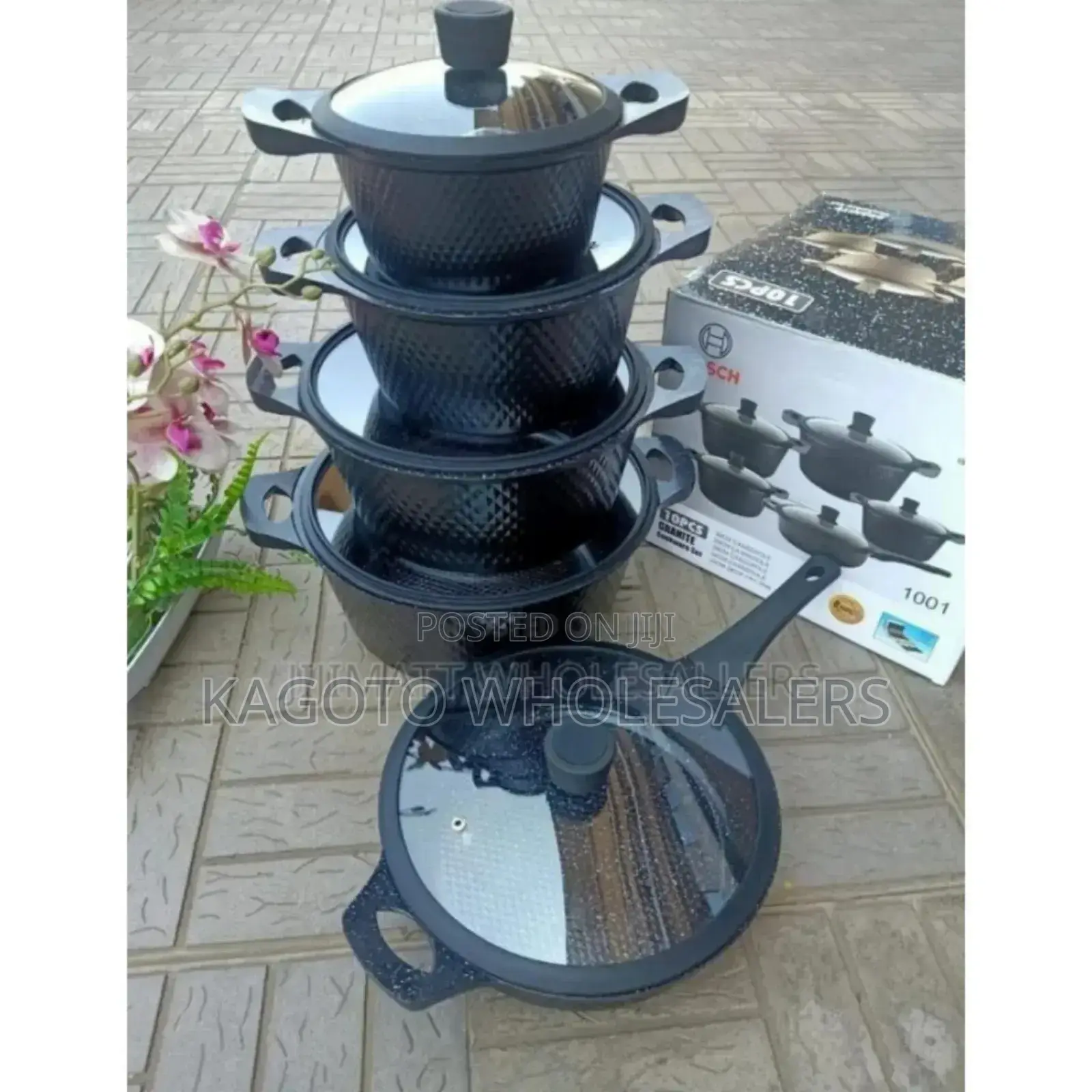 Non Stick Sufurias - Bosch 10pcs Cookwares