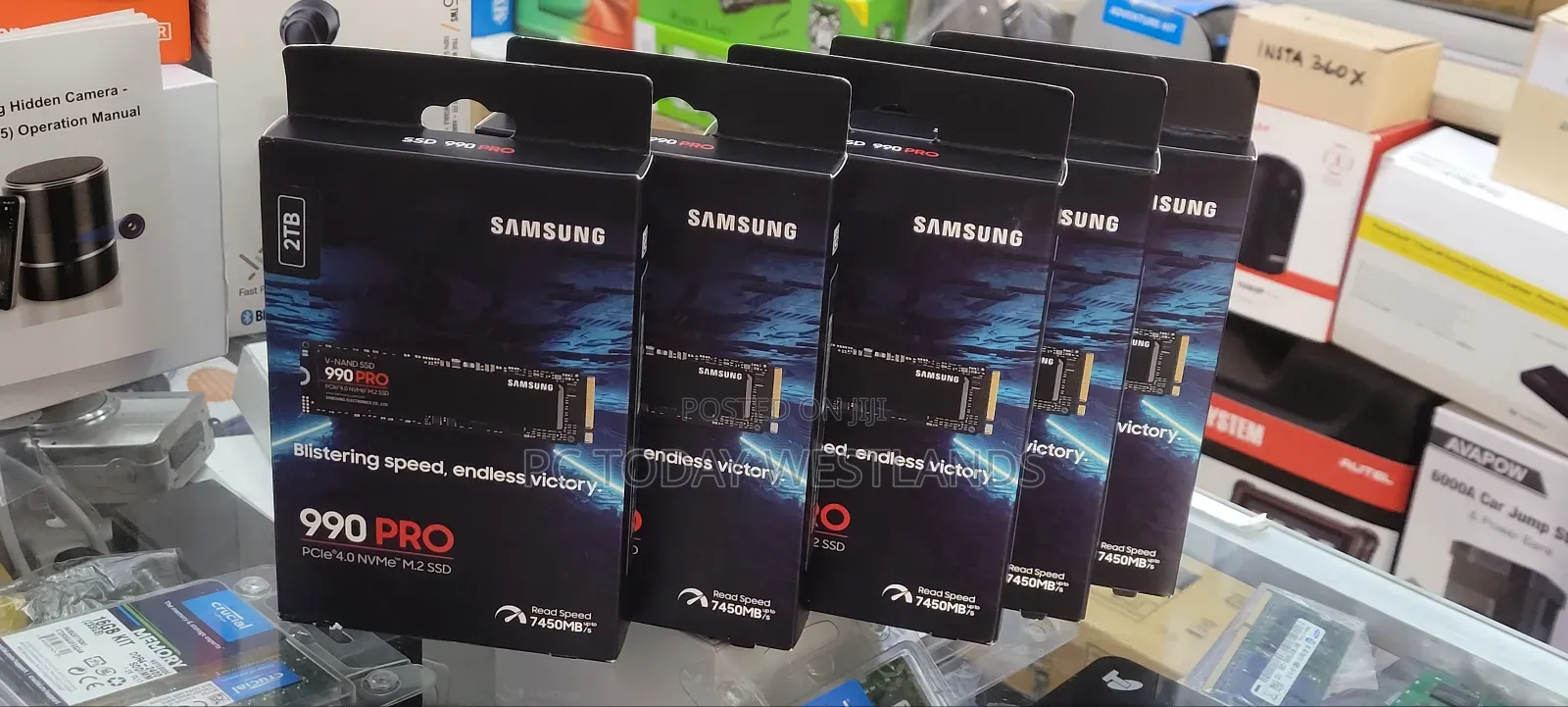 Samsung 990 Pro 2tb Nvme Pcie 4.0 M.2 2280 (Mz-V9p2t0b/Am)