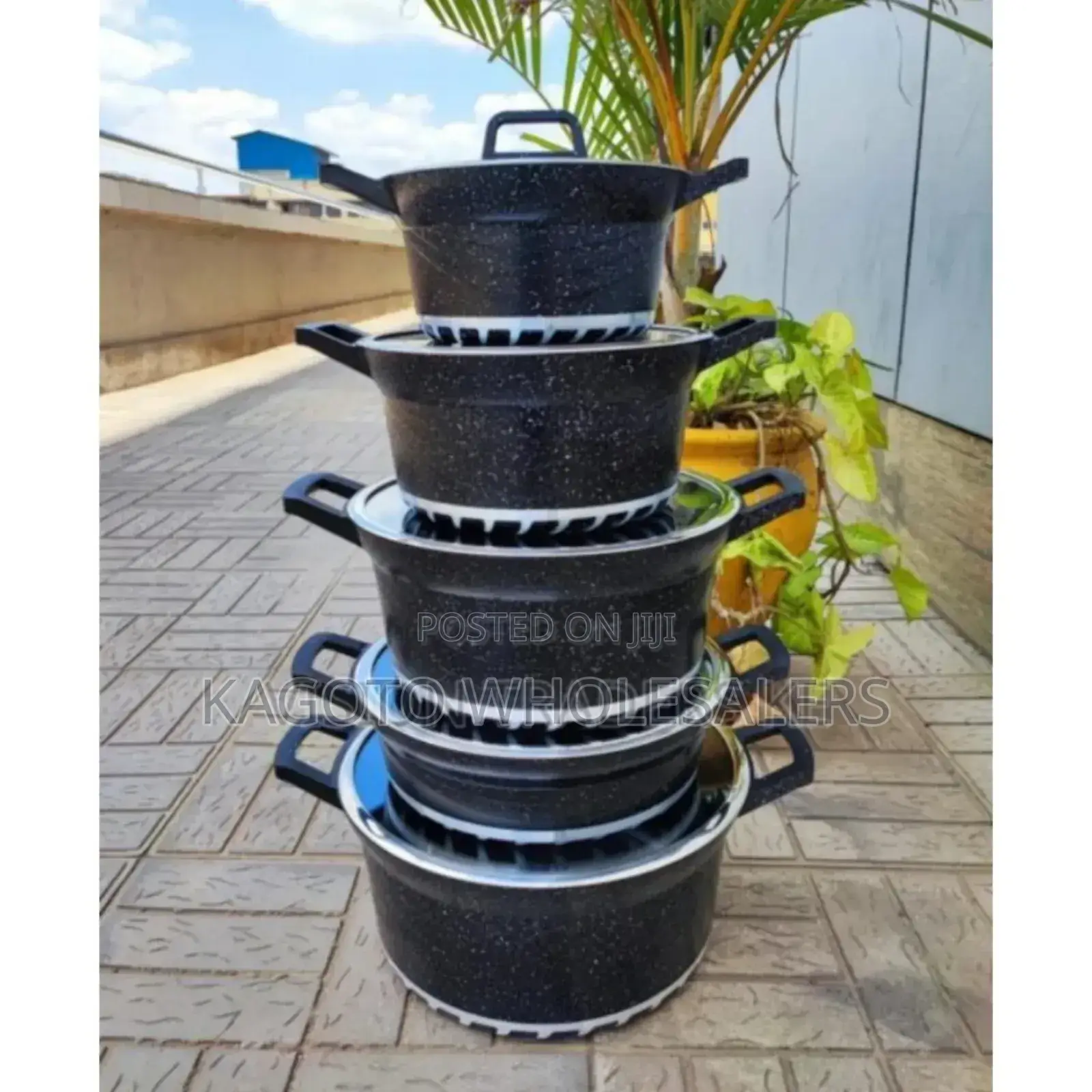 Colour Black - Bosch 10pcs Cookwares